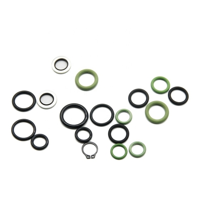 Kit di riparazione della pompa di iniezione di carburante 1213633 Argento nero O Anelli Guarnizioni Sigilli Lavatrici